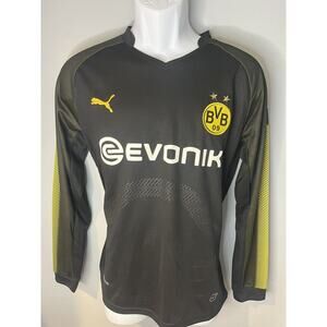 Puma Batshuayi Borussia Dortmund Long Sleeve Size Small Jersey Authentic Drycell
